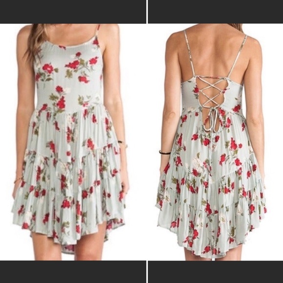 Free People Dresses & Skirts - Free People Circle of Flowers Slip Dress